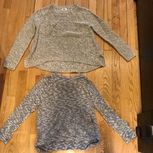 Old Navy Sweaters Girl| Grey Blue White|size 10/12